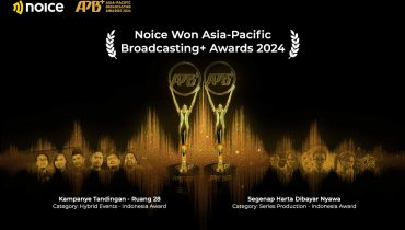Noice Raih Penghargaan di Asia-Pacific Broadcasting+ Awards 2024