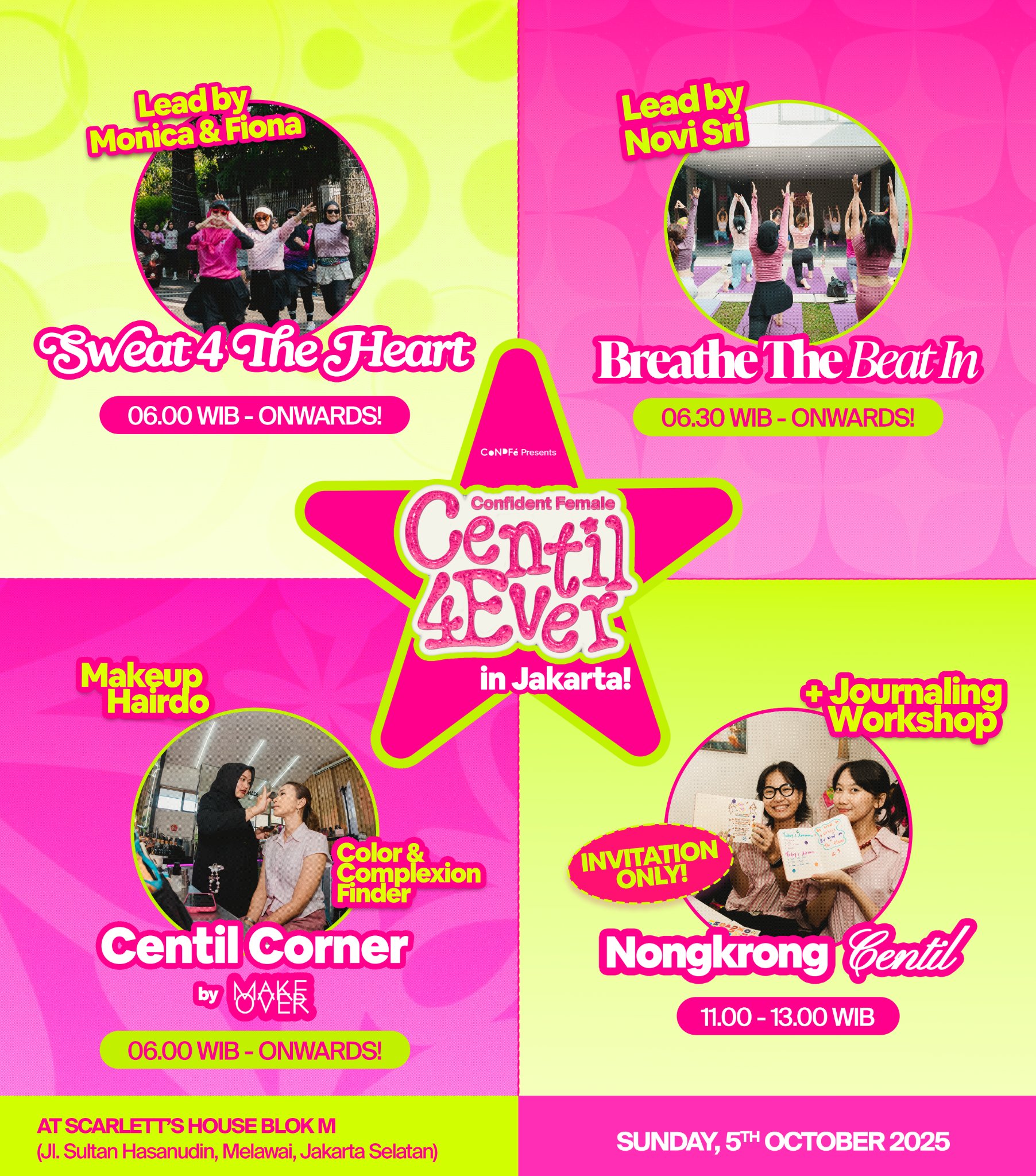 Celebrating Confidence and Centilness Lewat Acara ‘Centil4Ever’ di Bandung dan di Jakarta