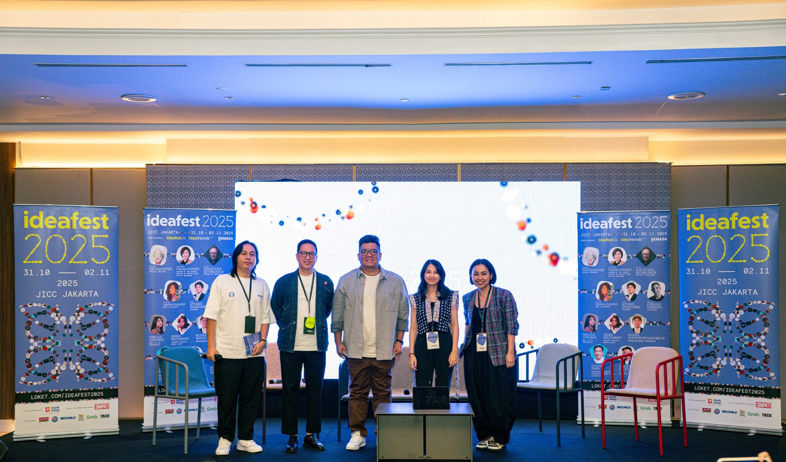 Ideafest 2025 “(Cult)ivate the Culture” Digelar Selama 3 Hari: Hadirkan 500 Pembicara Nasional & Internasional Sebagai Gerakan Kolektif, Dorong Inovasi Industri Kreatif dan Wariskan Budaya